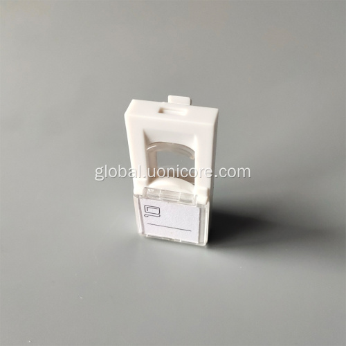 France Face plate RJ45 1 port face plate french type Supplier